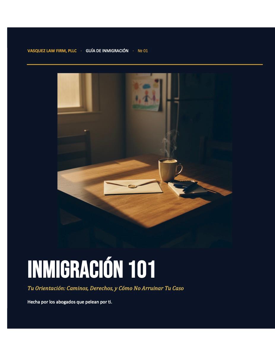 Portada de la guía de Imigrar: Inmigración 101 — Orientación