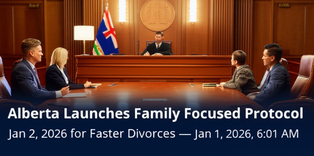 Family Law Protocol 2026: Fast Divorces in Alberta