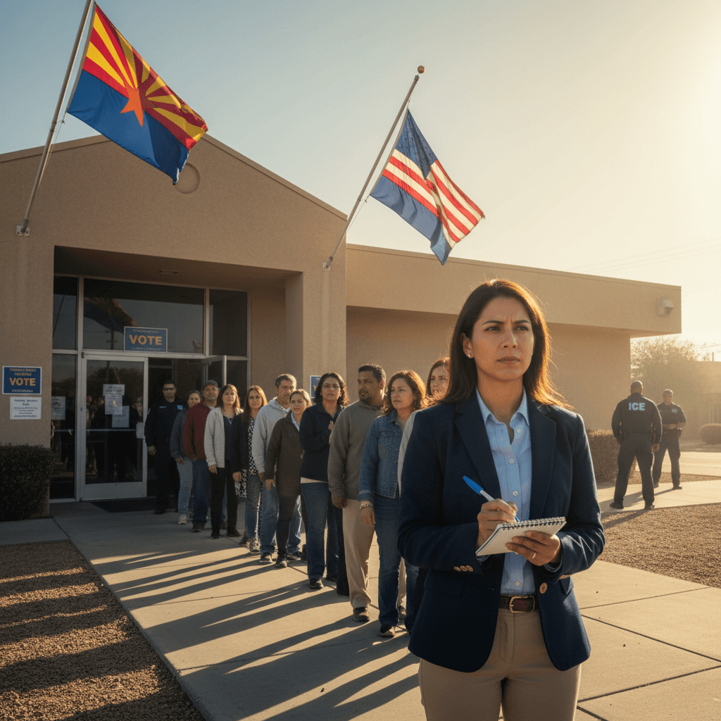 Arizona Bill to Deploy ICE Agents at Polling Places in 2026