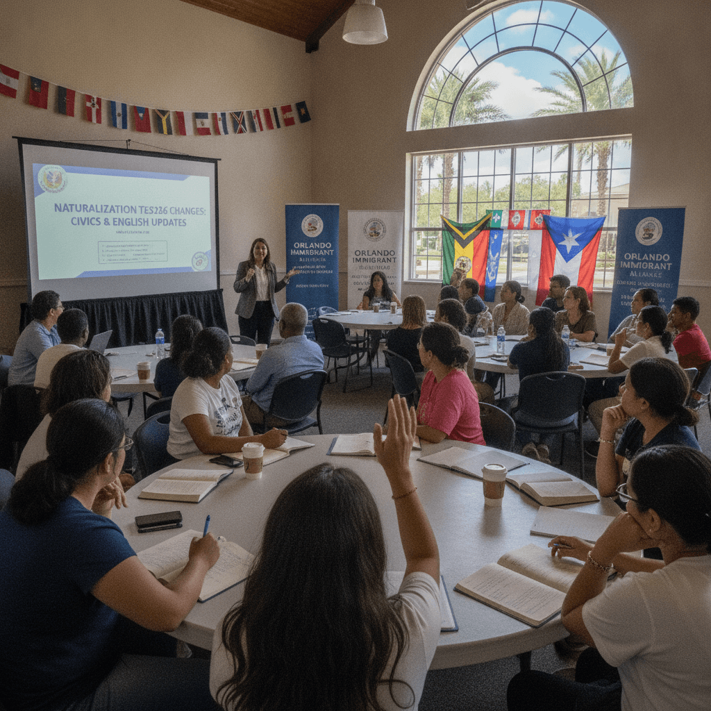 Examen de Naturalización 2026: Cambios Clave y Cómo Prepararse en Orlando