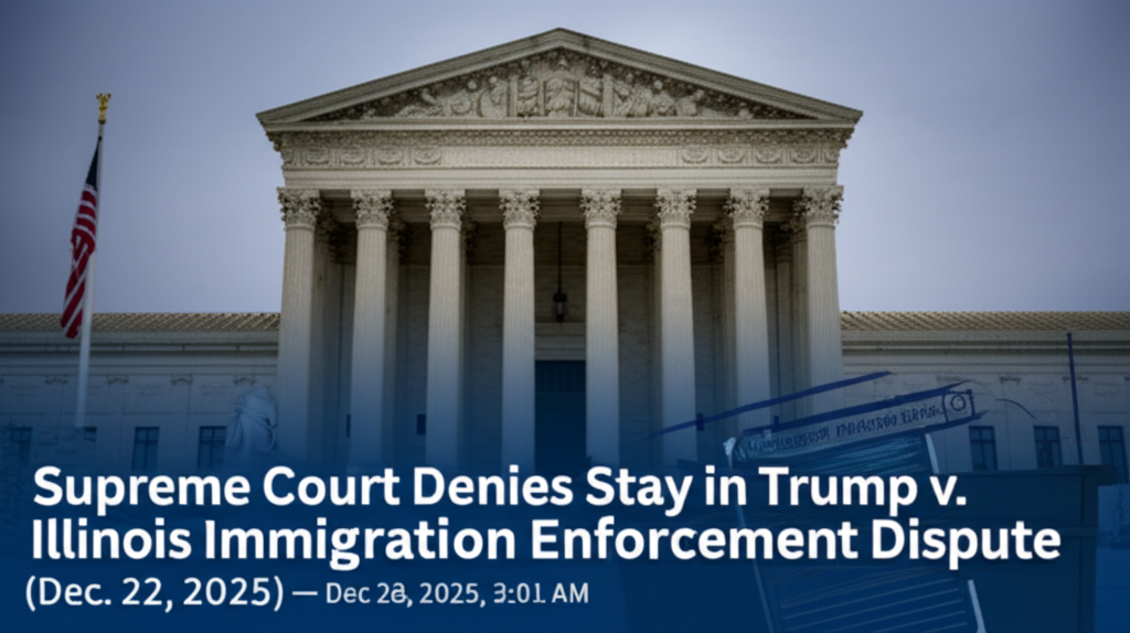 Immigration Enforcement Dispute: Supreme Court Ruling