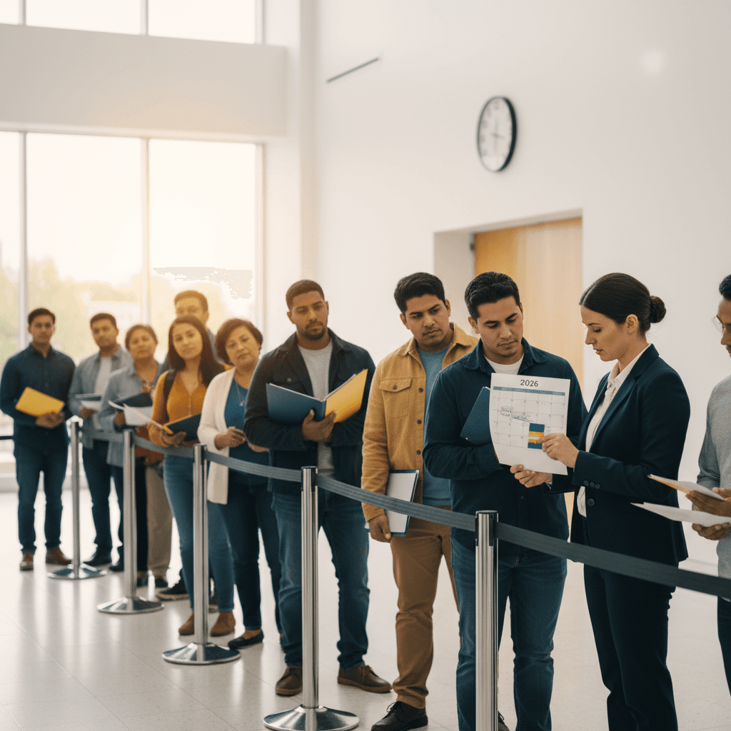 Tiempos de Procesamiento USCIS 2026: Cambios, Retrasos y Planificación